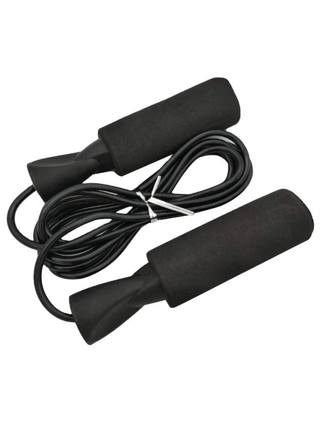 حبل قفز رياضي احترافي بمقابض فوم مريحة ومحامل كروية (رولمان بلي) لسرعة فائقة - قابل للتعديل ومناسب لتمارين الكارديو واللياقة البدنية وحرق الدهون للرجال والنساء - متعدد الألوان - Image 1